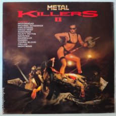 Discos de vinilo: METAL KILLERS II- UK LP 1984- MOTORHEAD- MANOWAR- VINILO COMO NUEVO.. Lote 352035564