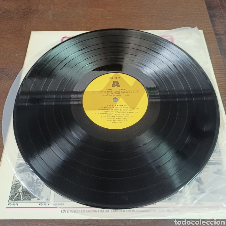 Discos de vinilo: GUANTANAMERA 1977 LP - Foto 4