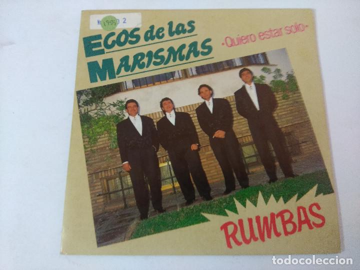 Discos de vinilo: ECOS DE LAS MARISMAS/QUIERO ESTAR SOLO/SINGLE. - Foto 1