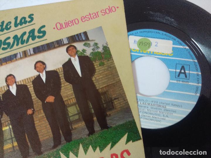Discos de vinilo: ECOS DE LAS MARISMAS/QUIERO ESTAR SOLO/SINGLE. - Foto 2