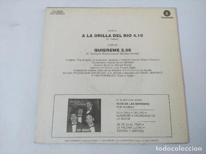 Discos de vinilo: ECOS DE LAS MARISMAS/A LA ORILLA DEL RIO/SINGLE. - Foto 3
