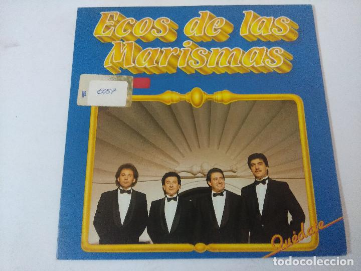 Discos de vinilo: ECOS DE LAS MARISMAS/QUEDATE/SINGLE. - Foto 1