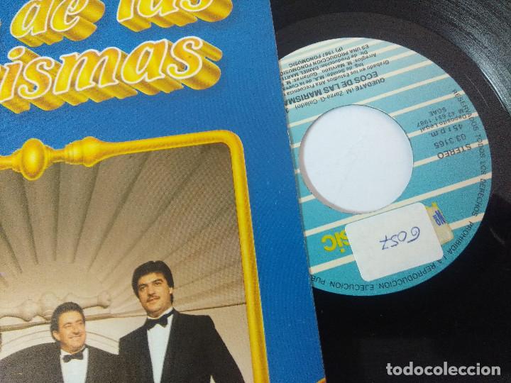 Discos de vinilo: ECOS DE LAS MARISMAS/QUEDATE/SINGLE. - Foto 2