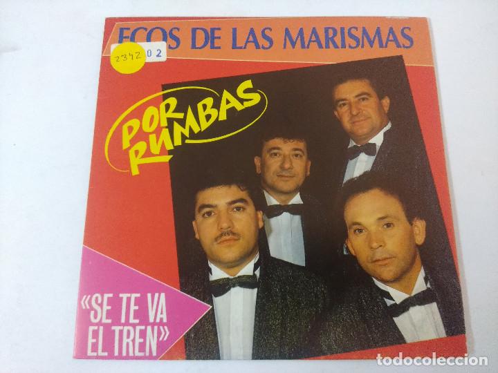 Discos de vinilo: ECOS DE LAS MARISMAS/SE TE VA EL TREN/SINGLE. - Foto 1