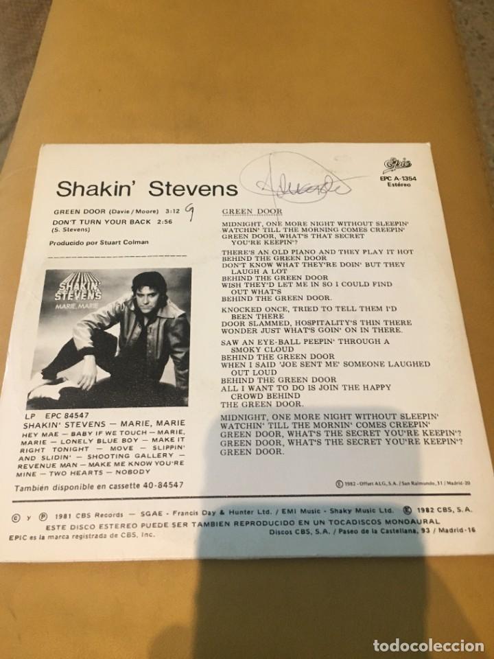 Discos de vinilo: Shakin Stevens &lrm;&ndash; Puerta Verde - Foto 2