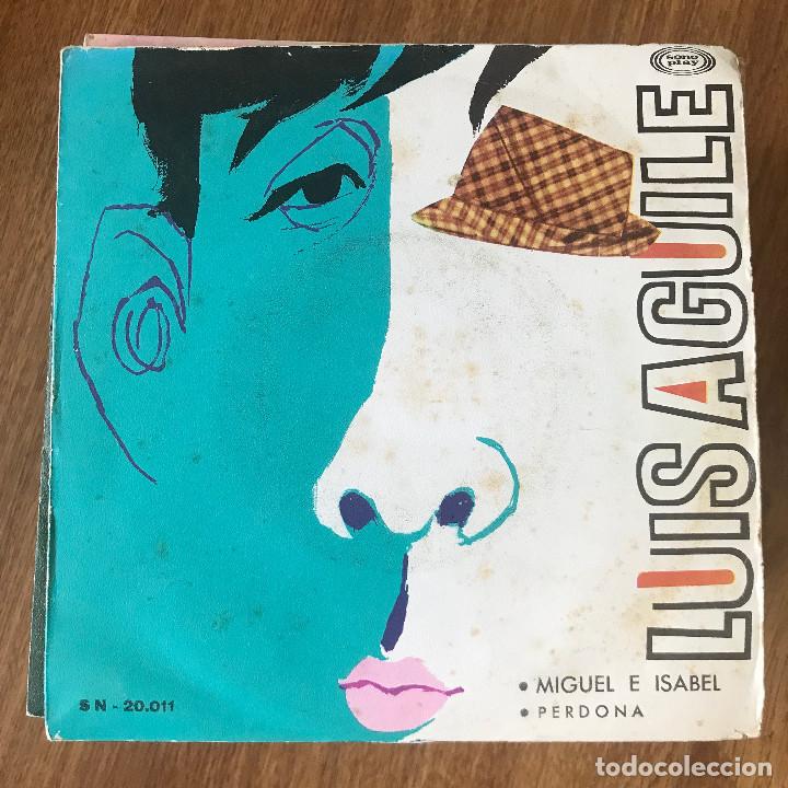 Discos de vinilo: LUIS AGUIL&Eacute; - MIGUEL E ISABEL - SINGLE SONOPLAY 1966 - Foto 1