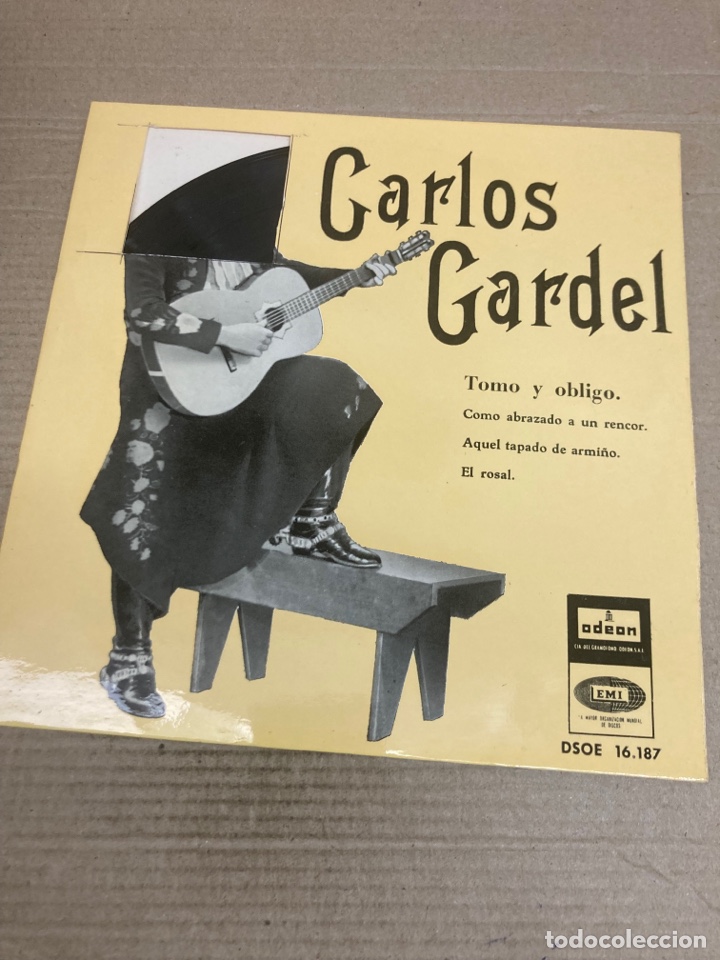 Discos de vinilo: Disco de vinilo Single Carlos garden - Foto 1