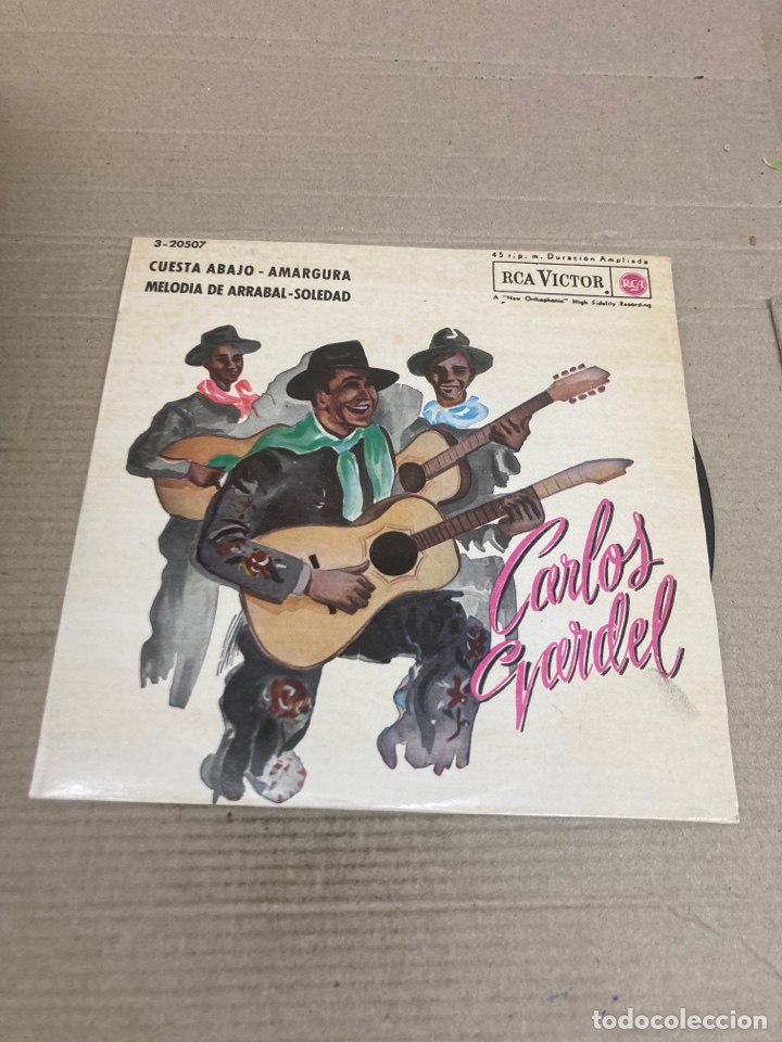 Discos de vinilo: Disco de vinilo Single Carlos Garden - Foto 1