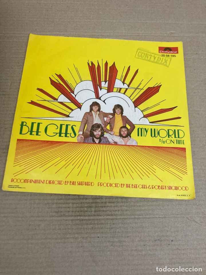 Discos de vinilo: Disco de vinilo Single Bee Gees - Foto 1