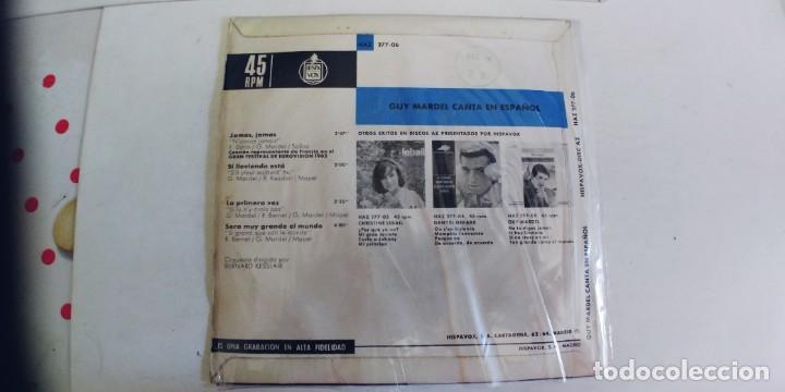 Discos de vinilo: GUY MARDEL-EP JAMAS JAMAS +3-EN ESPA&Ntilde;OL - Foto 2