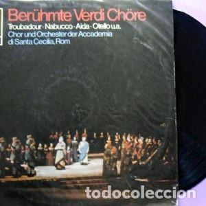 Discos de vinilo: beruhmte verdi chore lp - Foto 1