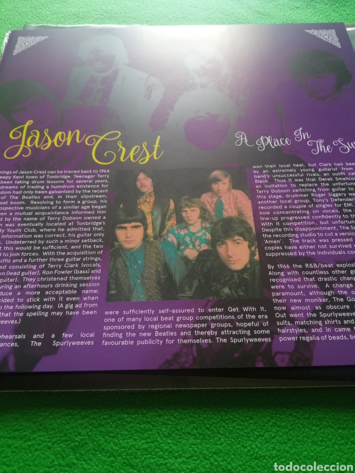 Discos de vinilo: Jason Crest- A place in the sun - Foto 3