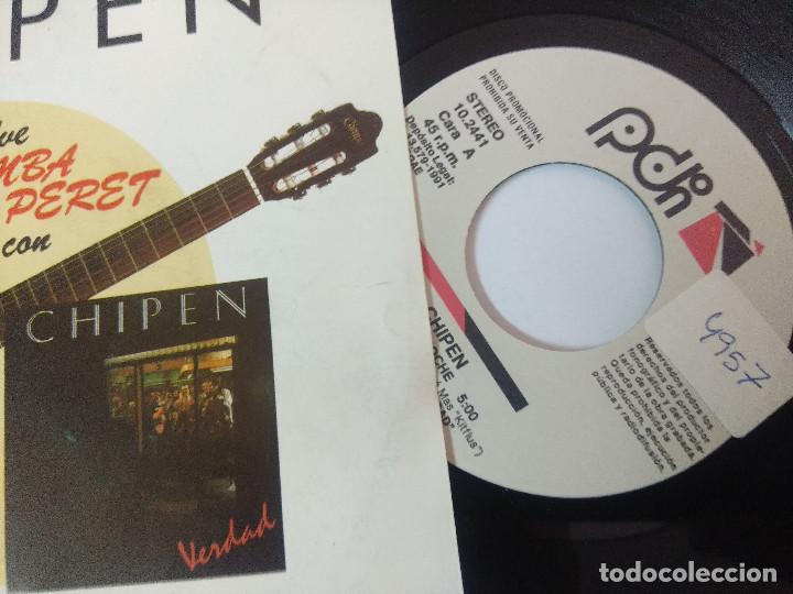 Discos de vinilo: CHIPEN/LA ULTIMA NOCHE/SINGLE. - Foto 2