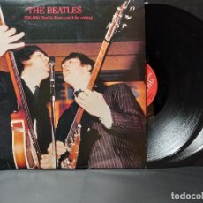 Discos de vinilo: THE BEATLES 300.000 BEATLE FANS CAN'T BE ….. LP BELGICA 1985 PEPETO TOP. Lote 352246529