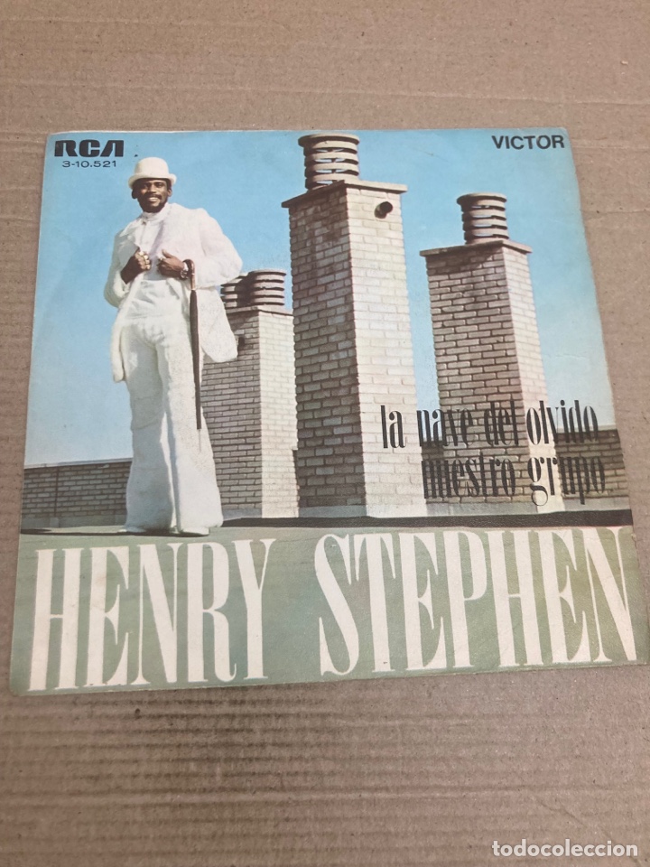 Discos de vinilo: Disco de vinilo Single Henry Stephen - Foto 1