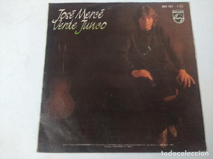Discos de vinilo: JOSE MERCE/VERDE JUNCO/SINGLE. - Foto 1