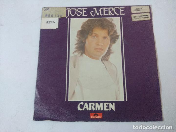 Discos de vinilo: JOSE MERCE/CARMEN/SINGLE. - Foto 1