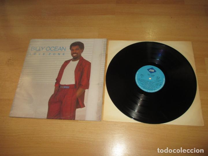 Discos de vinilo: BILLY OCEAN - LOVE ZONE - SPAIN - JIVE - L - - Foto 1