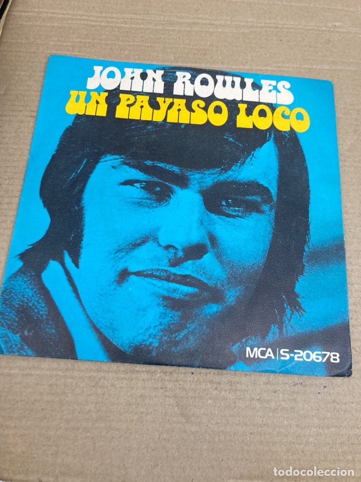 Discos de vinilo: Disco de vinilo Single John Rowles - Foto 1
