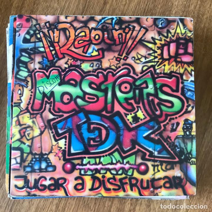 Disques de vinyle: MASTERS T DE K - JUGAR A DISFRUTAR (RADIO MIX) / BAJO MIX - SINGLE FONOMUSIC 1989