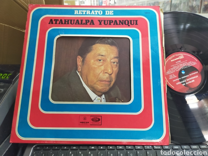 Vinyl records: Retrato de atahualpa yupanqui LP argentina 1972