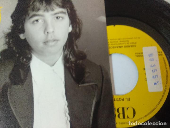 Discos de vinilo: EL POTITO/CUANDO AMANECE/SINGLE PROMOCIONAL. - Foto 2