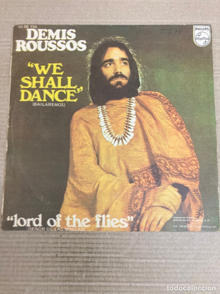 Discos de vinilo: Disco de vinilo Single Denis Roussos - Foto 2