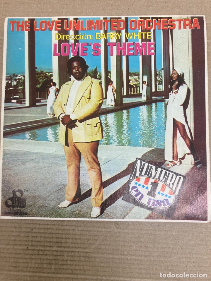 Discos de vinilo: Disco de vinilo Single Barry White - Foto 1