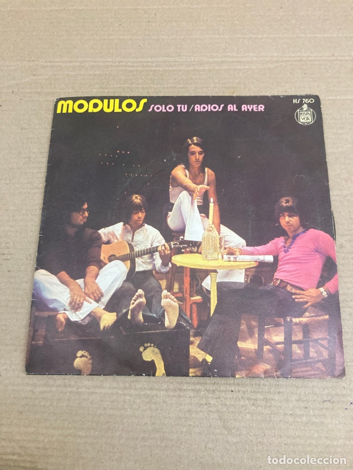 Discos de vinilo: Disco de vinilo Single M&oacute;dulos - Foto 1