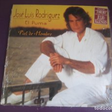 Discos de vinilo: JOSÉ LUIS RODRIGUEZ EL PUMA - PIEL DE HOMBRE - LP EPIC 1992 PRECINTADO - MELODICA - JULIO IGLESIAS