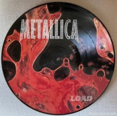 Discos de vinilo: METALLICA LP VINILO PICTURE DISC LOAD. Lote 352433824