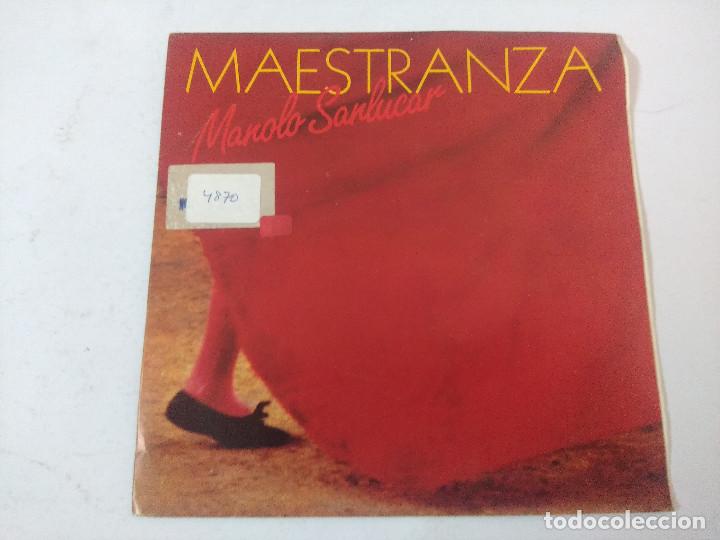 Discos de vinilo: MANOLO SANLUCAR/MAESTRANZA/SINGLE. - Foto 1