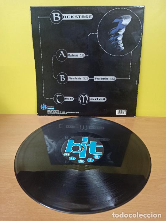 Discos de vinilo: MAXI SINGLE DISCO VINILO BACKSTAGE THE MODEL - Foto 2