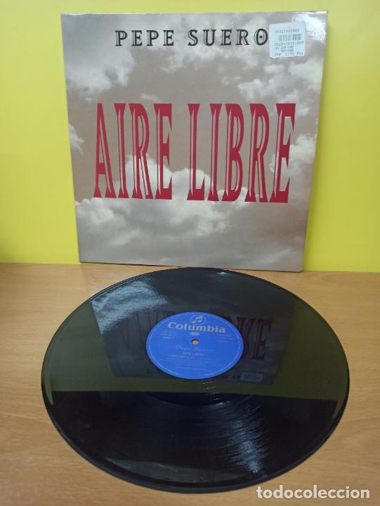 Discos de vinilo: MAXI SINGLE DISCO VINILO PEPE SUERO AIRE LIBRE - Foto 1