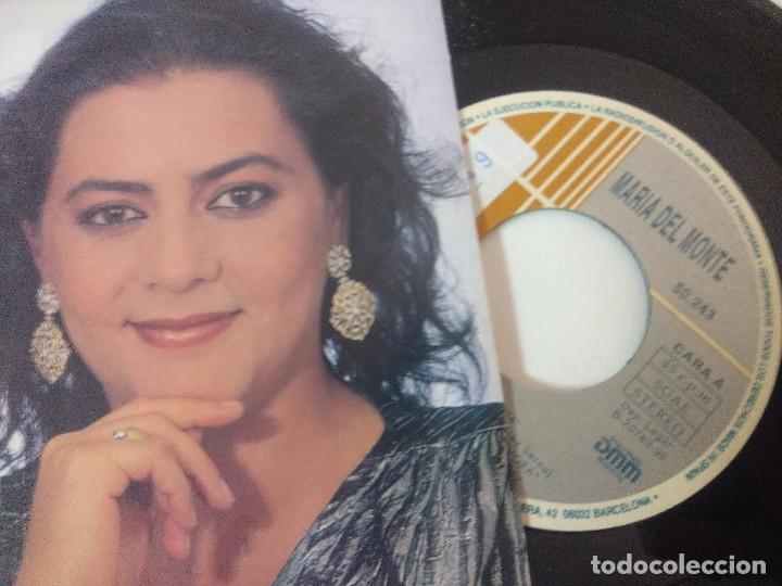 Discos de vinilo: MARIA DEL MONTE/TE LO DIRIA/SINGLE. - Foto 2
