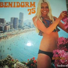 Discos de vinilo: BENIDORM 75 LP - VARIOS - EDICION ESPAÑOLA - ARLEQUIN RECORDS 1974 - STEREO