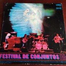 Discos de vinilo: FESTIVAL DE CONJUNTOS - LP - 1971 - LONE STAR - MUSTANG - JAVALOYAS Y OTROS. Lote 352524254
