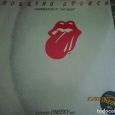 Discos de vinilo: THE ROLLING STONES - UNDERCOVER OF THE NIGHT MAXI 45 - ORIGINAL INGLES - R. STONES RECORDS 1983 -. Lote 352525944