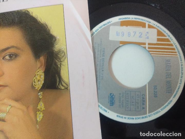 Discos de vinilo: MARIA DEL MONTE/TIENE SEVILLA/SINGLE. - Foto 2