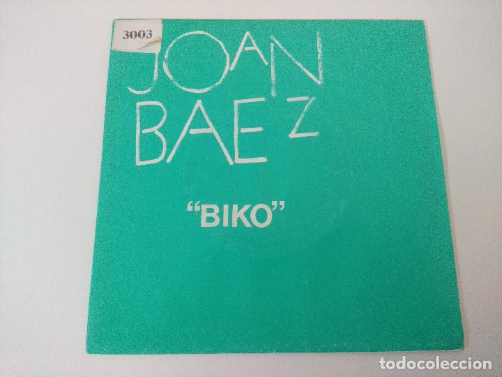 Discos de vinilo: JOAN BAEZ/BIKO/SINGLE PROMOCIONAL. - Foto 1