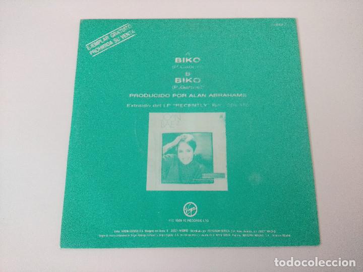 Discos de vinilo: JOAN BAEZ/BIKO/SINGLE PROMOCIONAL. - Foto 3