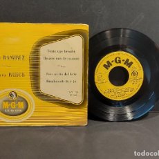 Discos de vinilo: CARLOS RAMIREZ - BARBARA RUICK / TENÍA QUE BESARTE +3 / EP - M.G.M.. Lote 352614709