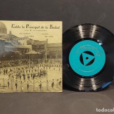 Discos de vinilo: COBLA LA PRINCIPAL DE LA BISBAL / TENORA: R. VILADESAU / PUIG CASTELLA +3 / EP-ALHAMBRA / MBC. ***. Lote 352615389