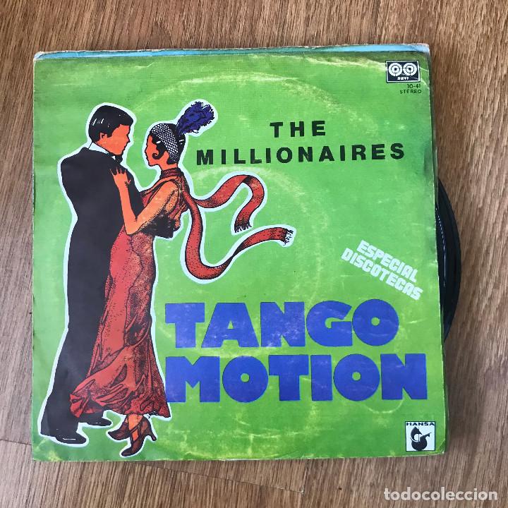 Discos de vinilo: MILLIONAIRES - TANGO MOTION - SINGLE AUVI 1979 - Foto 1