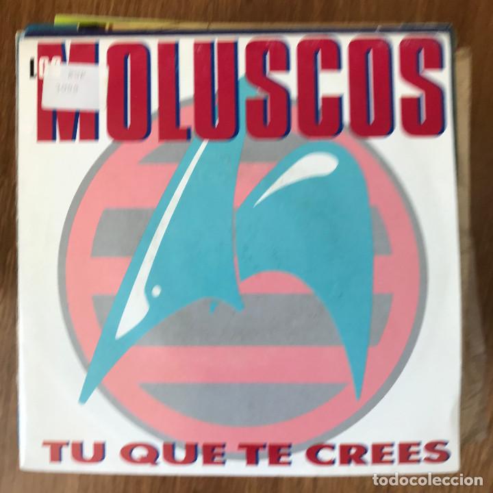 Discos de vinilo: MOLUSCOS - T&Uacute; QU&Eacute; TE CREES - SINGLE CBS 1990 - PROMO UNA CARA - Foto 1