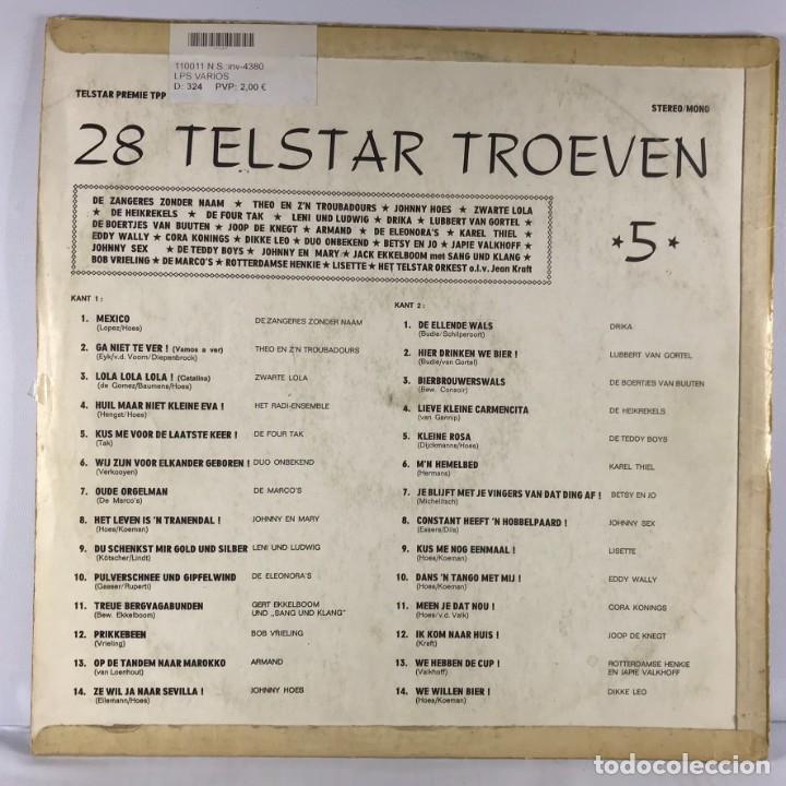 Discos de vinilo: Various &ndash; 28 Telstar Troeven 5 - Vinyl, LP, Compilation - Netherlands - Foto 6