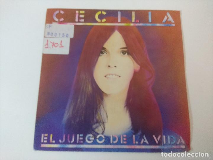 Discos de vinilo: CECILIA/EL JUEGO DE LA VIDA/SINGLE PROMOCIONAL. - Foto 1