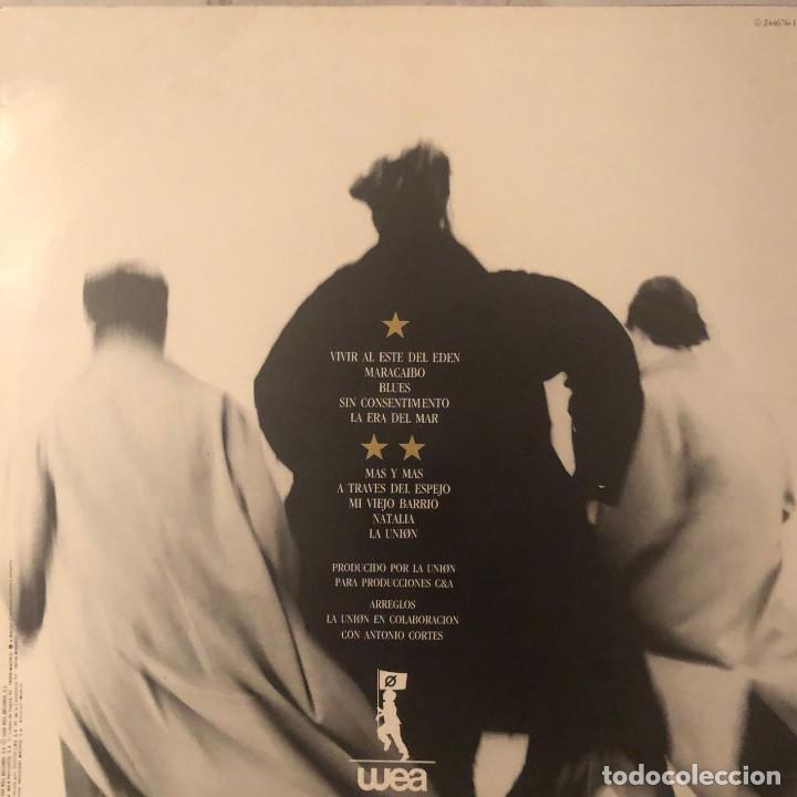Discos de vinilo: LA UNION VIVIR AL ESTE DEL EDEN - Foto 2