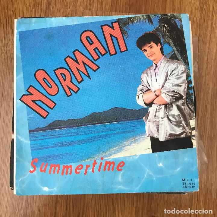 Discos de vinilo: NORMAN - SUMMERTIME - SINGLE GAMES 1987 - Foto 1