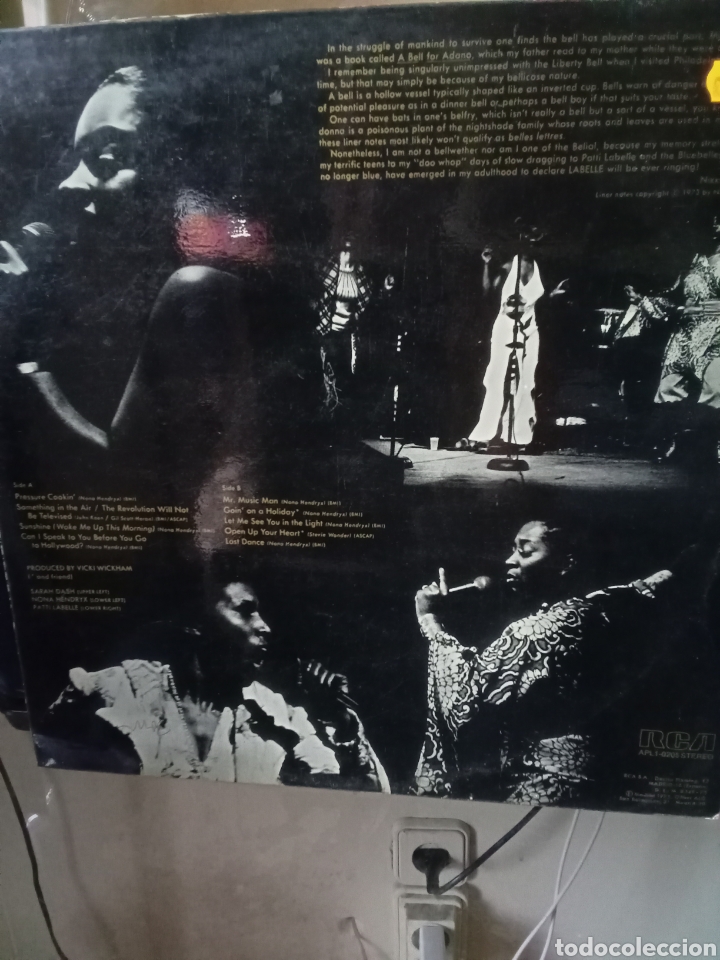 Discos de vinilo: LABELLE 1973 RCA Records Copia Spain - Foto 2